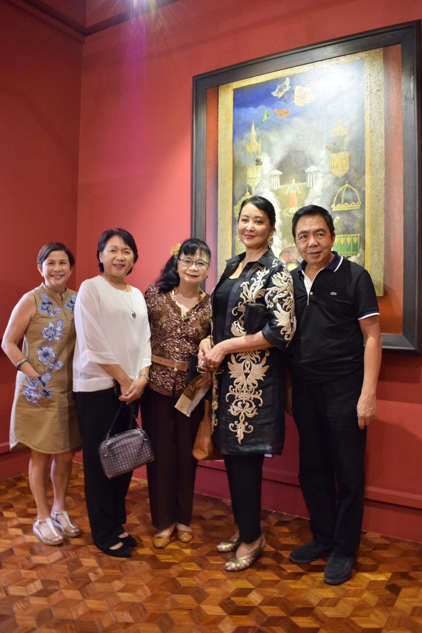 1. Atty. Gianna Montinola, Ms. Marides Fernando & friend, Ms. Gemma Cruz Araneta and Mr. Bayani Fernando