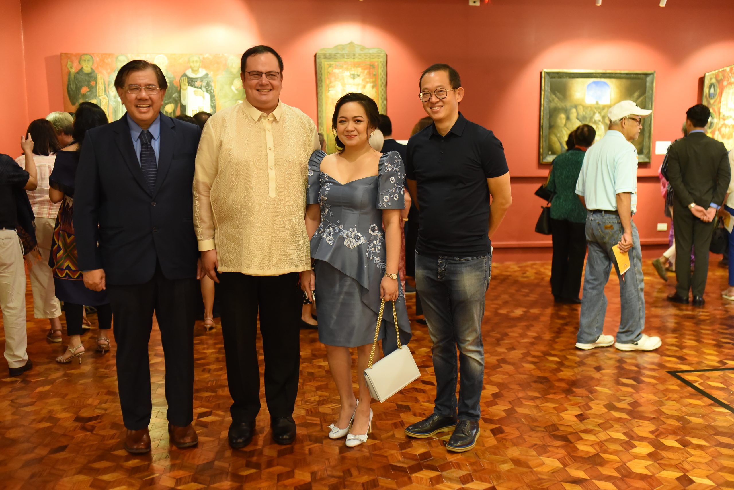 3. Atty. Saul Hofilena Jr., Atty. Michael G. Aguinaldo, Chairman of COA, Rep. Naealla Baiton Aguinaldo and Mr. Kerwin Lo