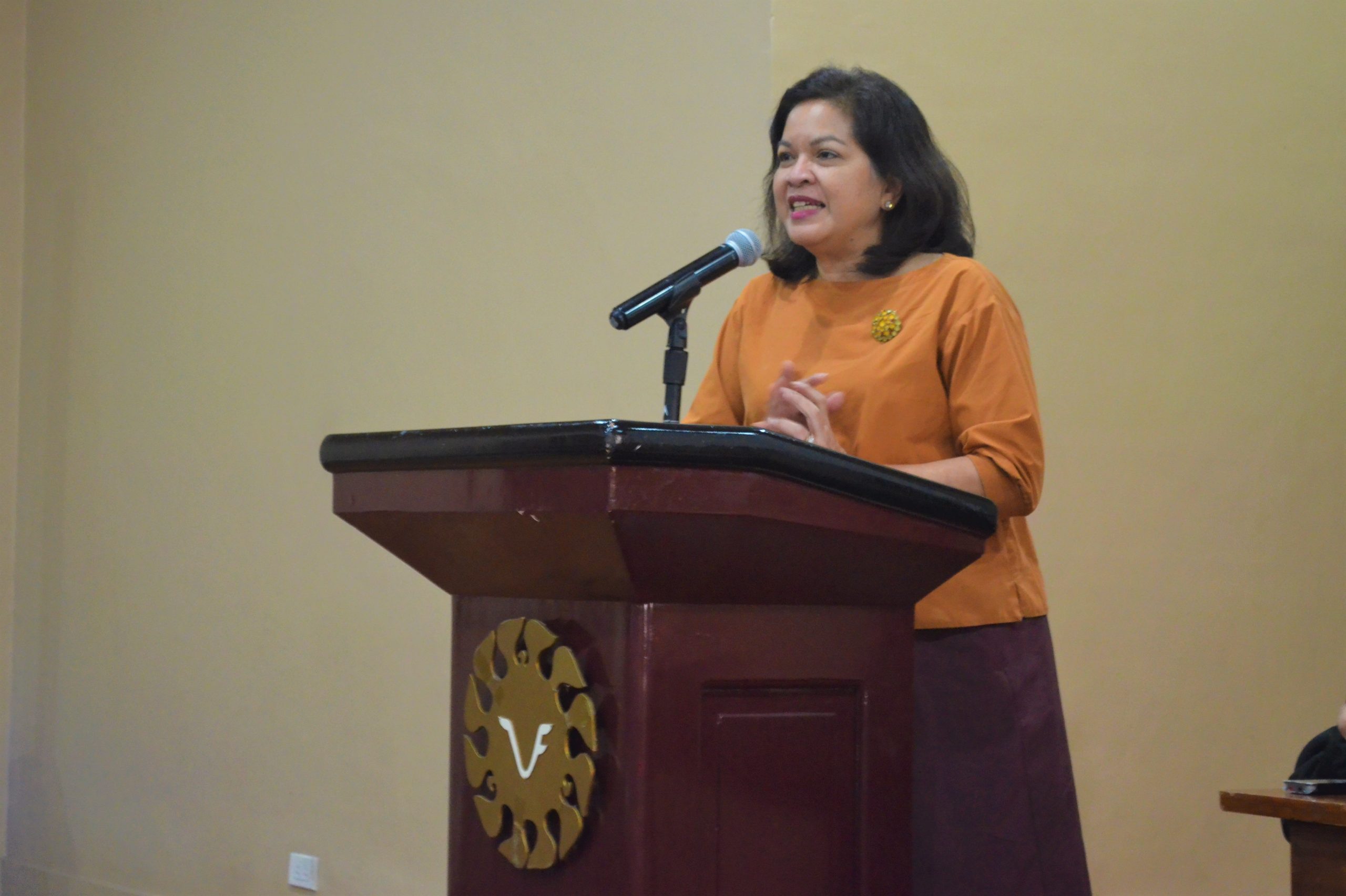 Deputy Director-General Ana Labrador during the Opening Remarks and Introduction to the Speaker
